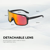 Unisex UV400 Polarized Sports Sunglasses for Outdoor